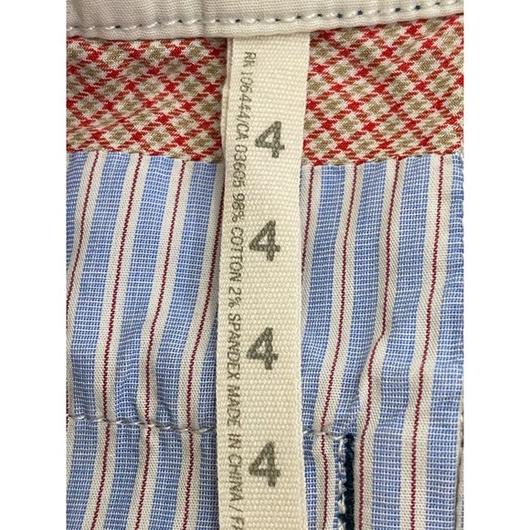 Anthropologie Paperboy Dark Teal Turquoise Skirt 4 Cotton Stretch - Picture 5 of 8